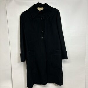 Elegant Black Women's Trench Coat